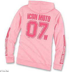Icon women's girly racer hoody