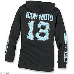 Icon women's girly racer hoody