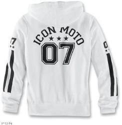 Icon women's retro zip-up hoody