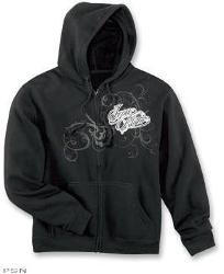 Icon women's street angel zip-up hoody