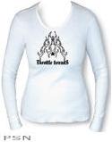 Throttle threads superstar thermal women's long-sleeve thermal shirt