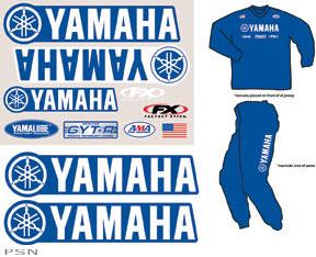 Factory effex® iron-on rider gear kits