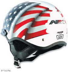 Afx fx-3 beanie  half helmet