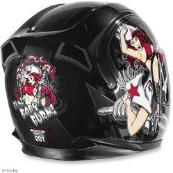 Icon airframe burn baby burn helmet