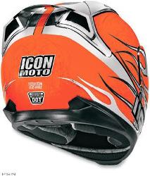 Icon airframe claymore chrome helmet