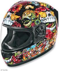 Icon alliance ssr dia de los muertos helmet