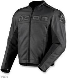 Icon men's accelerant  perforated leather jacket