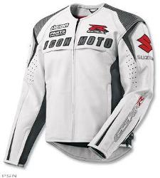 Icon men's suzuki automag gsxr leather jacket