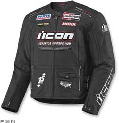 Icon men's victory hero leather jacket