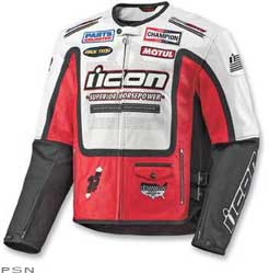 Icon men's victory hero leather jacket