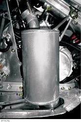 Straightline lightweight silencer
