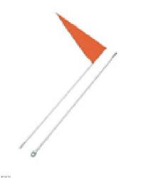 Flag with fiberglass pole