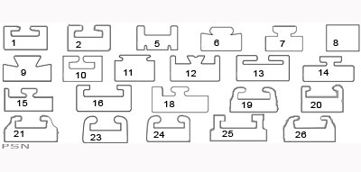 Garland replacement slides