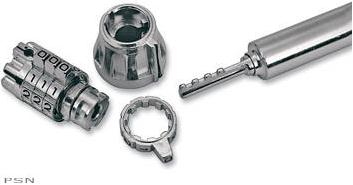 Trimax™ resettable combination receiver locking pin