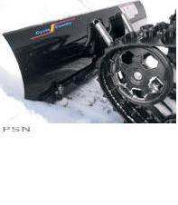 Cycle country plow extender for atv track system