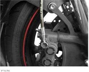 Galfer sport bike colored brake and clutch lines