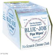Blue-job pipe wipes