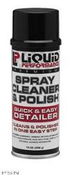 Liquid performance premium spray cleaner and polish