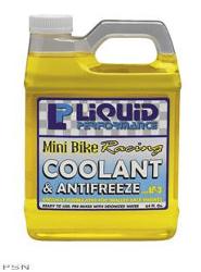 Liquid performance racing coolant and anti-freeze