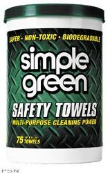 Simple green safety towels
