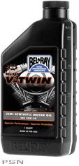 Bel-ray v-twin semi-synthetic motor oil 20w-50