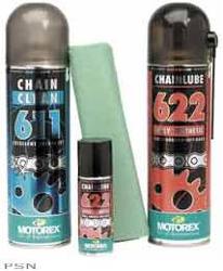 Motorex offroad bike chain clean & lube kit