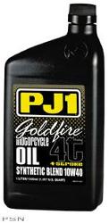 Pj1 goldfire 4-stroke synthetic blend motor oil