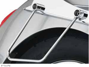 Cobra™ chromed saddlebag supports