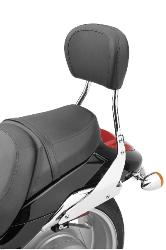 Cobra™ round sissy bar with pad