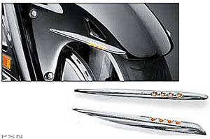 Kuryakyn® l.e.d. front fender accent for gl1800