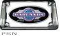 Badlands “whiskers” l.e.d. license plate frames