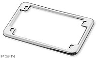 Chris products license plate frames - chrome