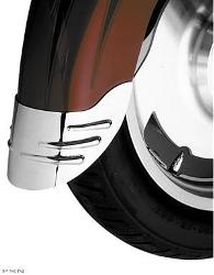 Show chrome® accessories front fender extension - chrome steel