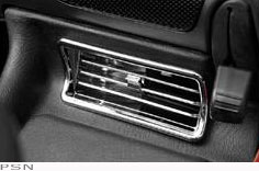 Show chrome® accessories upper air vents