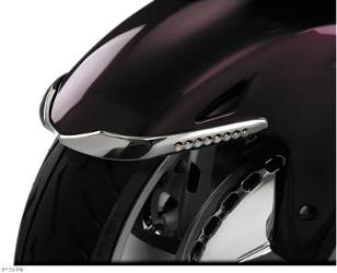 Show chrome® accessories l.e.d. front fender accent