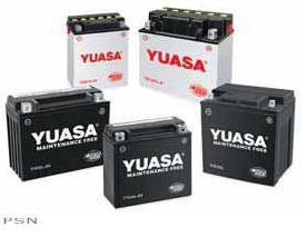 Bikemaster® & yuasa® maintenance free and trugel batteries for suzuki & suzuki scooters