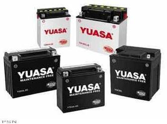 Bikemaster® & yuasa® standard and yumicron batteries for moto guzzi and triumph