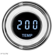 Dakota digital 4000 series 1  7/8” blue l.e.d. oil temperature gauge