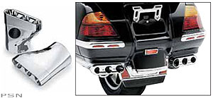 Kuryakyn® triple straight exhaust extensions