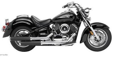 Road burner double eagle chrome header / black muffler with slt™