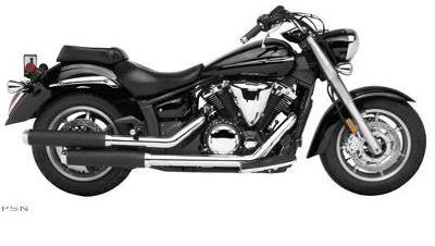 Road burner double eagle chrome header / black muffler with slt™