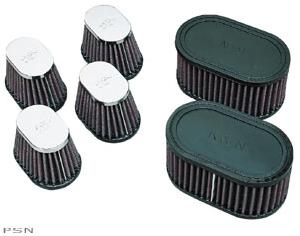 K&n® custom clamp-on air filters