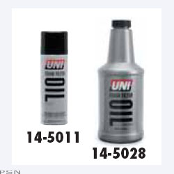 Uni foam filter oil