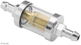 Clear-view glass fuel filters