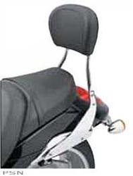 Cobra™ round sissy bar with pad