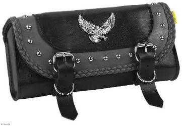 Willie & max gray thunder studded bags