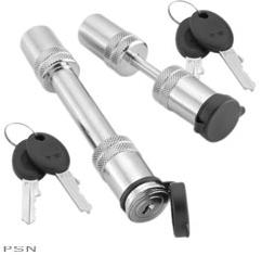 Bully™ hardened steel trailer hitch lock set