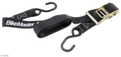 Bikemaster® 1-1/2” integrated and ratchet tiedowns