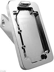 Ppm polished license plate bracket