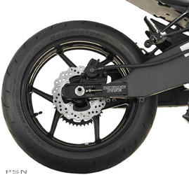 Roaring toyz engraved / anodized swingarm extensions